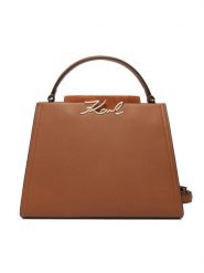 KARL LAGERFELD Torebka B1W30061 Brązowy. Brązowe torebki do ręki damskie KARL LAGERFELD, bez wzorów, ze skóry, bez dodatków. Za 1,499.00 zł.