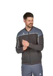 Kurtka z dresu Erima Change. Szare kurtki męskie Erima, xl, bez wzorów, z dresówki, z kapturem. Za 270.05 zł.