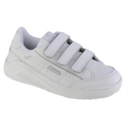 Buty sportowe Sneakersy dziewczęce, Joma W.Agora Jr 2302. Białe buty sportowe dziewczęce Joma, bez wzorów, bez zapięcia, trekkingowe. Za 99.99 zł.