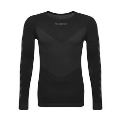 Koszulka męska Hummel manches longues First Seamless. Czarne koszulki sportowe męskie Hummel, m, bez wzorów, bez kołnierzyka, bez ramiączek, na fitness i siłownię. Za 186.00 zł.