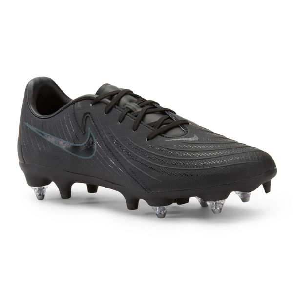 Buty piłkarskie męskie Nike Phantom GX 2 Academy. Czarne buty sportowe męskie Nike, bez zapięcia, do piłki nożnej. Za 359.99 zł.