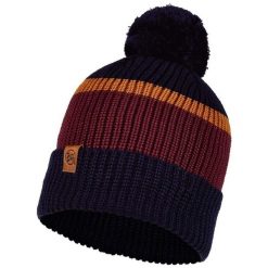 Czapka BUFF KNITTED HAT ELON. Brązowe czapki i kapelusze damskie Buff, na zimę, bez wzorów, sportowe. Za 108.00 zł.
