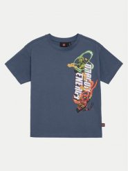 LEGO T-Shirt Ninjago 12011428 Granatowy Regular Fit. Niebieskie t-shirty dla chłopców LEGO, bez wzorów, z bawełny, bez ramiączek. Za 99.99 zł.