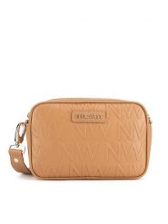 Nine West Torebka LX10049 Brązowy. Brązowe listonoszki damskie Nine West, bez wzorów, z tworzywa sztucznego, bez dodatków. Za 219.99 zł.