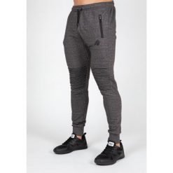 Spodnie do biegania Gorilla Wear Delta. Szare spodnie sportowe męskie GORILLA WEAR, m, bez wzorów, z bawełny, do biegania. Za 250.00 zł.