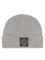 Guess Czapka M3BZ11 Z2W00 Szary. Szare rękawiczki męskie Guess, na zimę, z aplikacjami, z materiału. Za 189.99 zł.