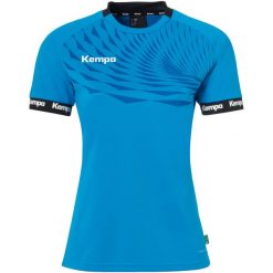 Damski jersey Kempa Wave 26. Niebieskie koszulki sportowe damskie Kempa, bez wzorów, z jersey, sportowe, bez kołnierzyka. Za 148.00 zł.