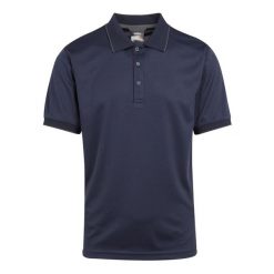 Koszulka Polo Męska Z Krótkim Rękawem. Czarne koszulki polo męskie Regatta, l, bez wzorów, z materiału, bez ramiączek. Za 75.99 zł.
