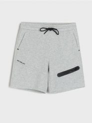 Szorty dresowe - szary. Szare szorty damskie Sinsay, l, bez wzorów, z dresówki. Za 59.99 zł.