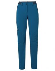 Spodnie damskie Scopi Pants II. Niebieskie spodnie snowboardowe damskie Vaude, s, bez wzorów, z materiału, narciarskie. Za 573.35 zł.
