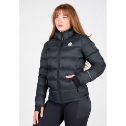 Rachel Puffer Kurtka - Czarny. Czarne kurtki damskie GORILLA WEAR, xl, bez wzorów, bez kaptura. Za 425.00 zł.