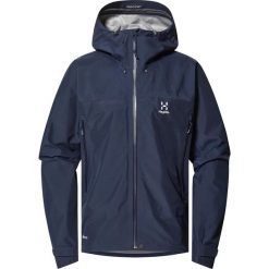 Kurtka przeciwdeszczowa męska ROC Flash GTX. Szare kurtki sportowe męskie Haglöfs, m, bez wzorów, trekkingowe. Za 1,800.00 zł.