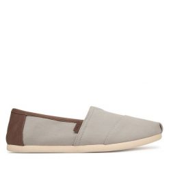 Półbuty Toms. Szare półbuty na co dzień męskie Toms, bez zapięcia. Za 269.99 zł.