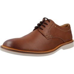 Buty CLARKS ATTICUS LTLACE Brązowy. Brązowe trekkingi męskie Clarks, trekkingowe. Za 367.99 zł.