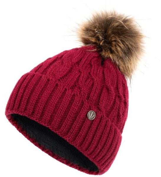 Czapka damska z pomponem H18527_087 HEYO. Czapki i kapelusze damskie HEYO, na zimę, bez wzorów. Za 74.13 zł.