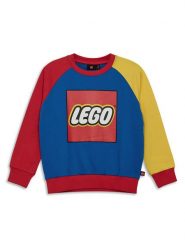 LEGO Bluza 12011381 Kolorowy Regular Fit. Bluzy dla chłopców LEGO, bez wzorów, z bawełny, bez ramiączek, bez kaptura. Za 109.99 zł.