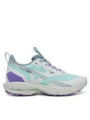 Mizuno Buty do biegania Wave Rider Tt 2 J1GD2432 Niebieski. Niebieskie obuwie sportowe damskie Mizuno, bez wzorów, z materiału, do biegania. Za 379.99 zł.