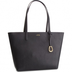 Torebka LAUREN RALPH LAUREN - Merrimack 431742101001 Blk/Taupe. Czarne torebki do ręki damskie Lauren Ralph Lauren, ze skóry ekologicznej. Za 779.00 zł.