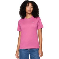 T-shirt Damski Binedorf. Czerwone t-shirty damskie Fila, l, bez wzorów, z bawełny, klasyczne, bez kołnierzyka. Za 143.99 zł.