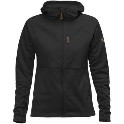 Bluza trekkingowa damska Fjällräven Abisko Trail Fleece. Czarne bluzy damskie Fjällräven, na lato, l, bez wzorów, z materiału, z kapturem. Za 741.15 zł.