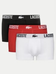 Lacoste Komplet bokserek 5H2393 Kolorowy. Bokserki męskie Lacoste, m, bez wzorów, z bawełny. Za 179.99 zł.