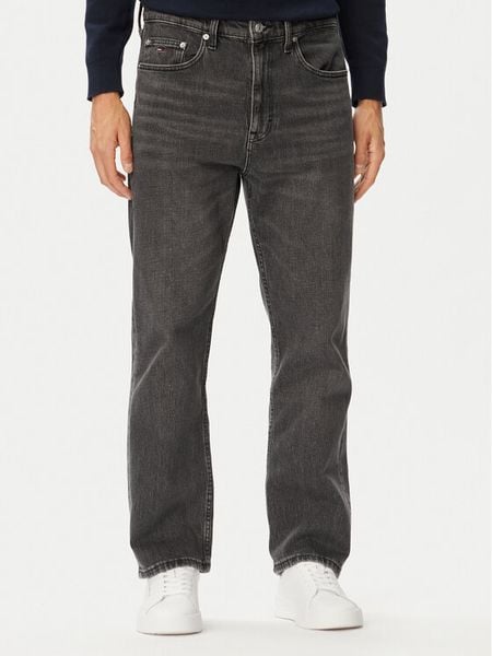 Tommy Jeans Jeansy Otis DM0DM213561 Czarny Regular Fit. Czarne jeansy męskie Tommy Jeans. Za 409.99 zł.