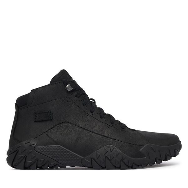 Trzewiki CAT Footwear. Czarne botki męskie CAT Footwear, bez wzorów, bez zapięcia. Za 569.99 zł.