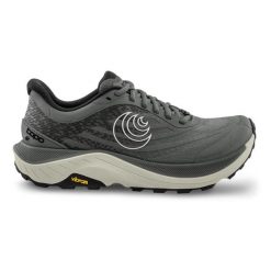 Buty trailowe Topo Athletic Ultraventure 4. Szare buty sportowe męskie Topo Athletic, bez zapięcia, do biegania. Za 723.40 zł.