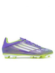 Adidas Buty do piłki nożnej F50 Club Firm/Multi-Ground Boots JI0043 Fioletowy. Fioletowe buty sportowe męskie Adidas, ze skóry, bez zapięcia. Za 209.99 zł.