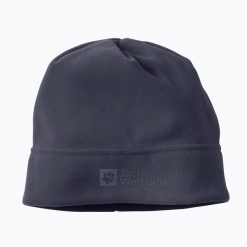 Czapka zimowa Jack Wolfskin Real Stuff. Szare czapki i kapelusze damskie Jack Wolfskin, na zimę, bez wzorów, sportowe. Za 74.99 zł.