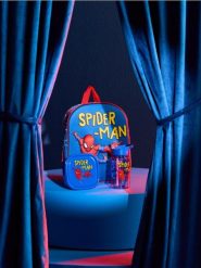 Zestaw: plecak, bidon i lunchbox Spider-Man 3 pack - wielobarwny. Torby i plecaki dziecięce Sinsay. Za 35.99 zł.
