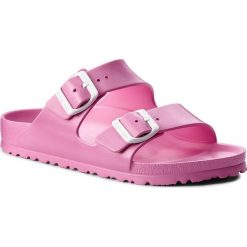 Klapki BIRKENSTOCK - Arizona 0129533 Neon Pink. Czerwone klapki damskie Birkenstock, z tworzywa sztucznego. W wyprzedaży za 119.00 zł.
