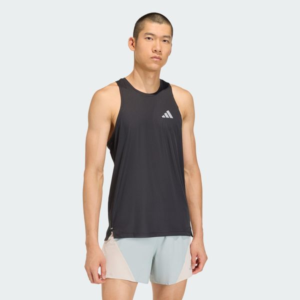 Adi365Breeze Running Tank. Czarne buty sportowe męskie Adidas, bez wzorów, sportowe, bez kołnierzyka. Za 149.00 zł.