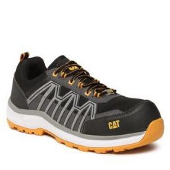 Półbuty CAT Footwear. Czarne półbuty na co dzień męskie CAT Footwear, bez zapięcia. Za 569.99 zł.