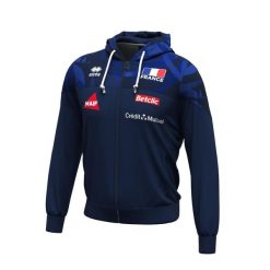 Sweter Tempo France 2025/26. Niebieskie swetry przez głowę męskie ERREA, l, bez wzorów, z materiału, bez kołnierzyka. Za 442.00 zł.