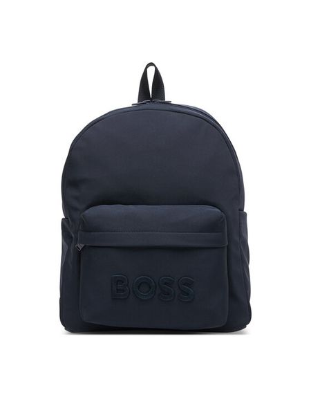 BOSS Plecak J53129 Granatowy. Niebieskie torby i plecaki dziecięce Boss, z materiału. Za 314.99 zł.