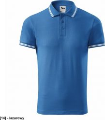 MALFINI Urban 219 - ADLER - Koszulka polo męska, 200 g/m, 35% poliester, 65% bawełna, - lazurowy M. Niebieskie koszulki polo męskie Malfini, m, bez wzorów, z bawełny, bez ramiączek. Za 44.55 zł.