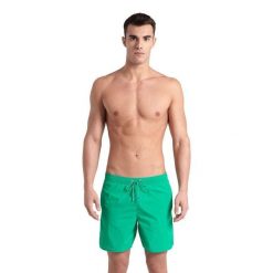 Szorty plażowe męskie Arena Premium Solid Boxer. Zielone kąpielówki męskie Arena, m, bez wzorów, do pływania. Za 119.99 zł.