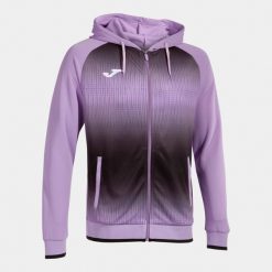 Bluza dresowa z kapturem Joma Tiger V. Czarne kurtki sportowe męskie Joma, l, bez wzorów, z dresówki, na fitness i siłownię. W wyprzedaży za 190.95 zł.