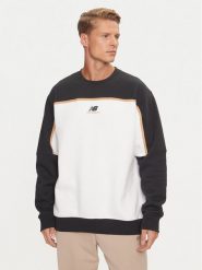 New Balance Bluza Classics MT43525BK Czarny Relaxed Fit. Czarne bluzy męskie New Balance, m, bez wzorów, z bawełny, bez kaptura. Za 199.99 zł.