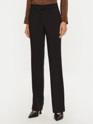 Imperial Spodnie materiałowe P5D7IKP Czarny Slim Fit. Czarne spodnie materiałowe damskie Imperial, m, bez wzorów, z materiału. Za 239.99 zł.