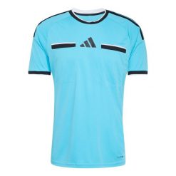 Koszulka sędziowska adidas 2026. Czarne koszulki sportowe męskie Adidas, l, bez wzorów, z materiału, bez kołnierzyka, bez ramiączek, do piłki nożnej, climacool (adidas). Za 226.50 zł.