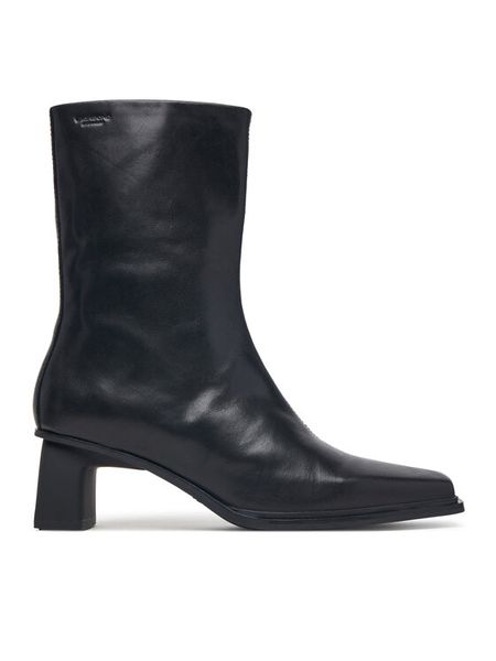Vagabond Shoemakers Botki Elvina 6258-101-20 Czarny. Czarne botki damskie Vagabond Shoemakers, bez obcasa, na słupku, bez zapięcia. Za 779.99 zł.