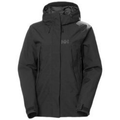 Kurtka damska Helly Hansen banff shell. Fioletowe kurtki damskie Helly Hansen, s, bez wzorów, bez kaptura, trekkingowe. Za 842.50 zł.