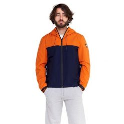 Minimalistyczna męska kurtka z nylonu ripstop. Brązowe kurtki sportowe męskie LEONE 1947 APPAREL, l, bez wzorów, z nylonu. W wyprzedaży za 223.60 zł.