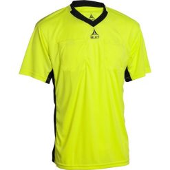 Koszulka piłkarska sędziowska męska Select REFEREE SS. Czarne koszulki sportowe męskie Select, m, bez wzorów, z materiału, bez kołnierzyka, bez ramiączek, na fitness i siłownię. Za 139.42 zł.