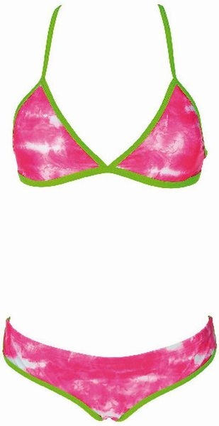 Strój kąpielowy damski dwuczęściowy bikini na basen Arena Clouds Light. Czerwone bikini damskie Arena, l, bez wzorów. Za 51.98 zł.