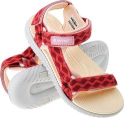 Hi-Tec Sandały Hanar Wo's Pink/beige r. 37. Brązowe sandały damskie Hi-tec, bez wzorów, bez obcasa, bez zapięcia. Za 54.14 zł.
