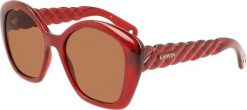 Lanvin Damskie okulary przeciwsłoneczne LANVIN WOMEN LNV628S-601 (Szkło/Zausznik/Mostek) 54/19/140 mm) NoSize. Okulary przeciwsłoneczne damskie Lanvin. Za 428.74 zł.