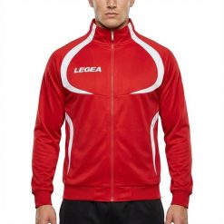 Damska Kurtka Biegowa Oddychająca Czerwona-Biała Singapore. Białe kurtki sportowe damskie Legea, xs, bez wzorów, z materiału, z kapturem, outdoorowe. Za 72.00 zł.